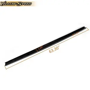 Fit For 2004-2008 Ford F-150/06-08 Lincoln Mark LT Tailgate Molding Cap Black