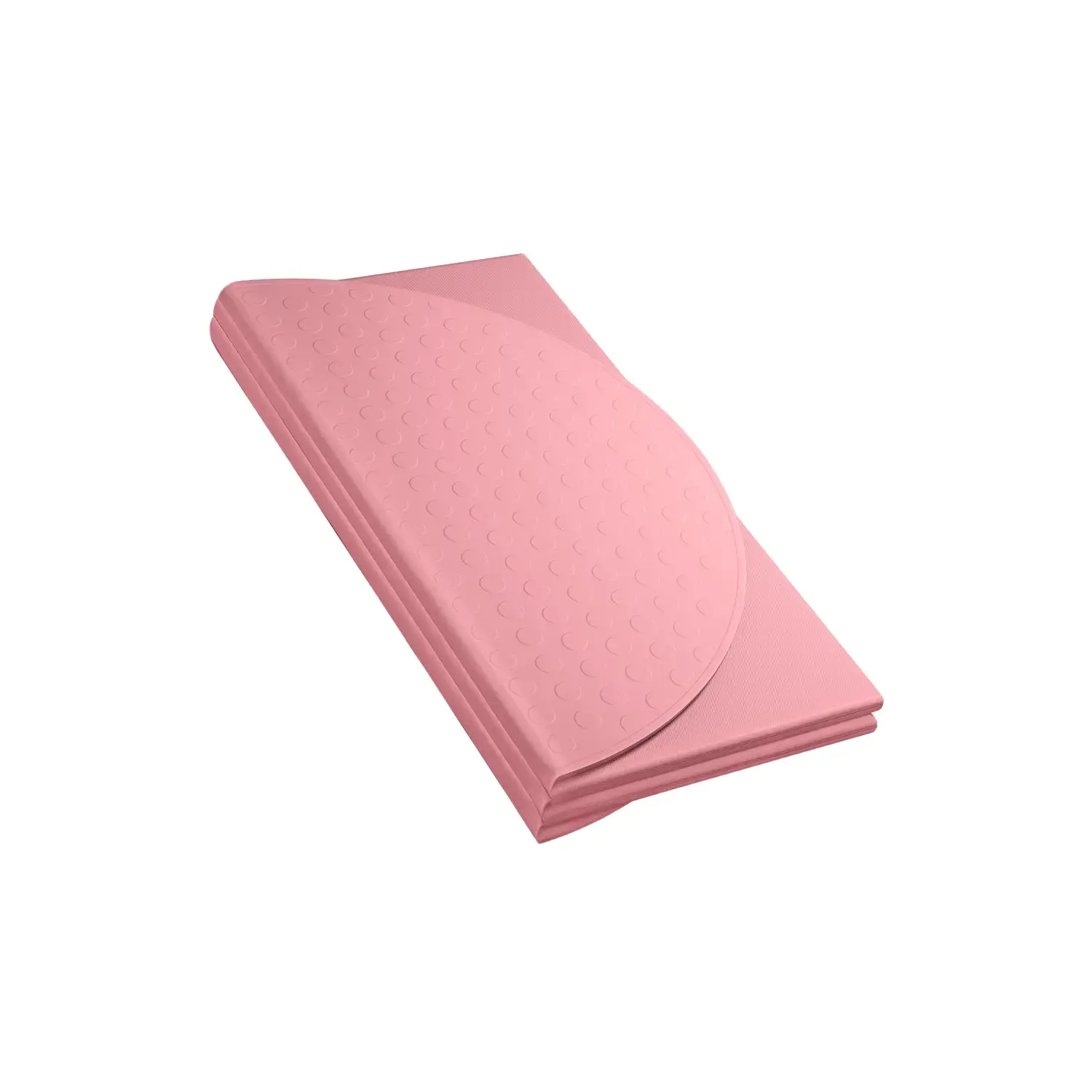 Bala The Compact Mat 12MM Thick EVA Foam Yoga Pilates Mat with Non-Slip Surface and Booty Band, Yoga Equipment, Workout Equipment, Foldable Anti-Slip Pilates, One Mat Adapts From Yoga To Rehab