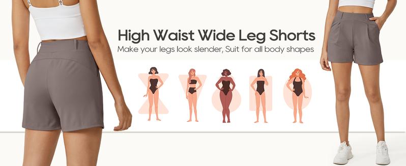 G4Free Shorts for Women Trendy High Waisted Casual Summer Shorts 2024 Athletic Shorts with Pockets Fit Outdoorfun