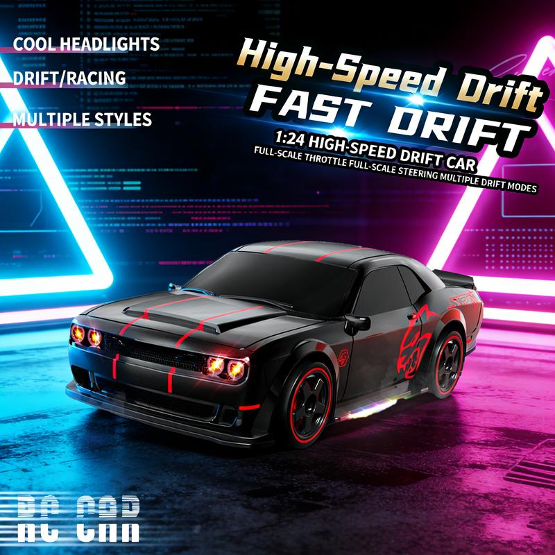 1：24 rc racing cars full proportional throttle ideal for solo practice neighborhood races birthday parties casual play and holiday gifts