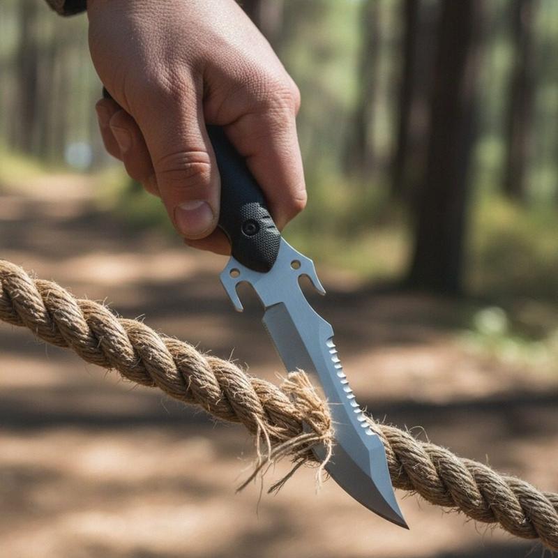 10-Inch Forged Camping Knife (with Sheath) – Stainless Steel Boning & Butcher Knife, Multipurpose Meat-Cutting Knife for Kitchen, Camping & Outdoor BBQ 10-Inch Forged Camping Knife (with Sheath) – Stainless Steel Boning & Butcher Knife, Multipurpose Meat-Cutting Knife for Kitchen, Camping & Outdoor BBQ