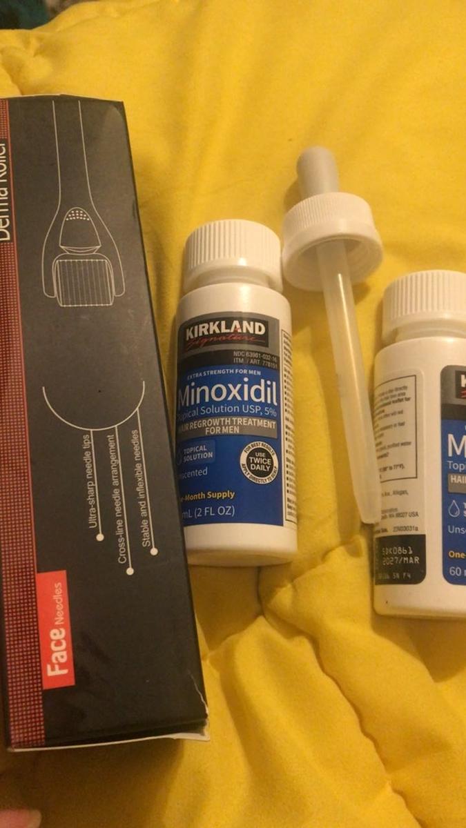 Item: 2 Bottles + 1 Derma Roller