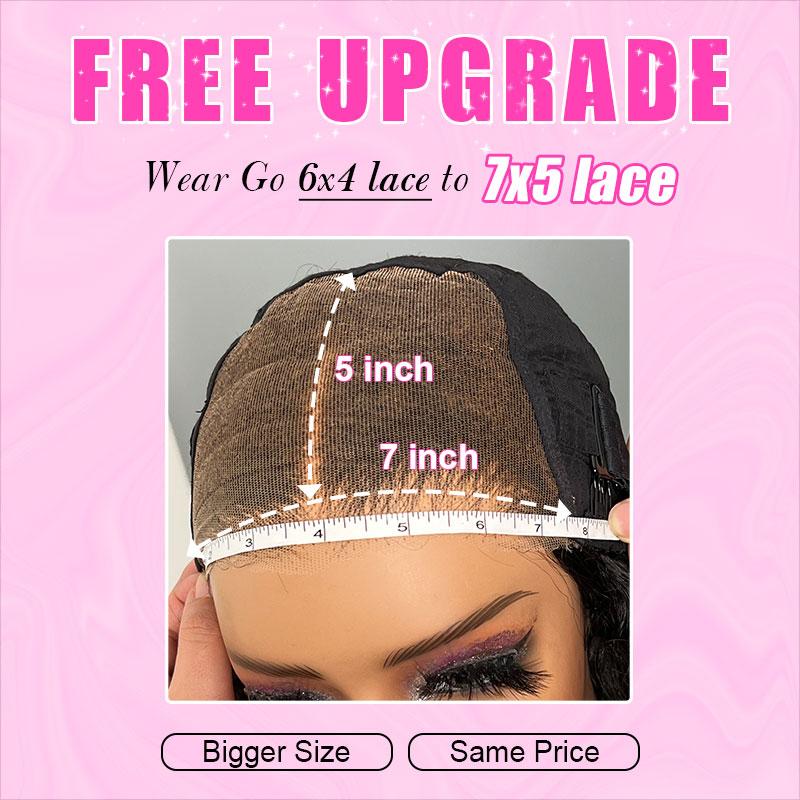 BGMgirl Face-Framing Layered Cut M-cap 9x6 Lace Body Wave Wear Go Wig Natural Black Glueless Front Wig Beginner Friendly Human Hair TikTokShopBlackFriday SpringStatements