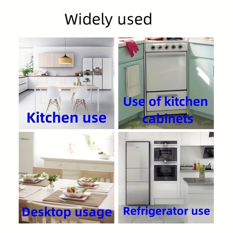 Silicone Caulking Tool Set, Caulking Scraper & Remover Kit with Replacement Pads, Durable Plastic Caulking Tool for Caulking, Cleaning & Caulking