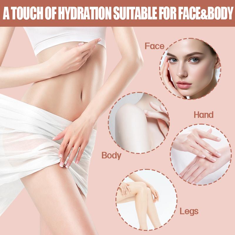 ROZINO Tone Up Lazy Cream Brighten Skin - Facial & Body Moisturizer 50g Lightweight Formula with Shea Butter & Vitamin C for Natural Hydration