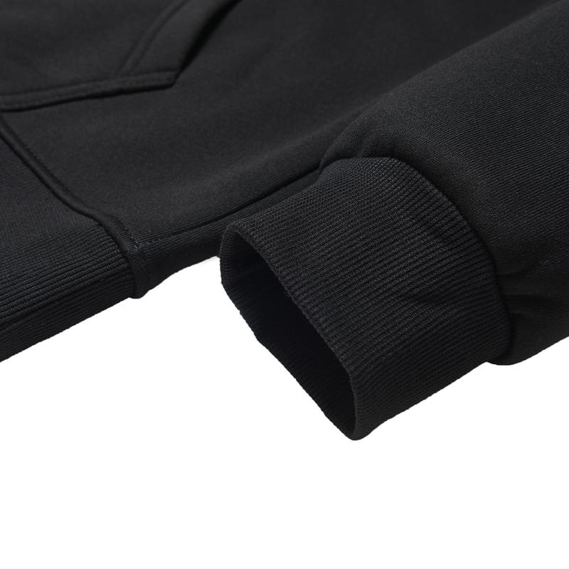 Men's Solid Color Pullover Versatile Must-Have Hoodie Regular Fit Casual Long Sleeve Hooded Sports Jacket for Autumn and Winter Everyday Wear 3PCS Menswear Tops cozy essentials Set Stylish Sweatshirts Clothes fall outfits casual fall outfits