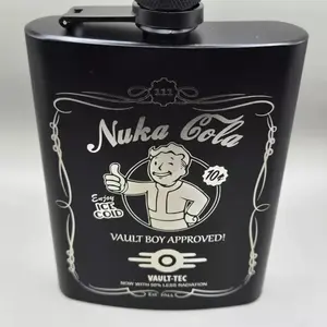 Nuka Cola Flask Fallout Style Unofficial Handmade Drinkware Stylish