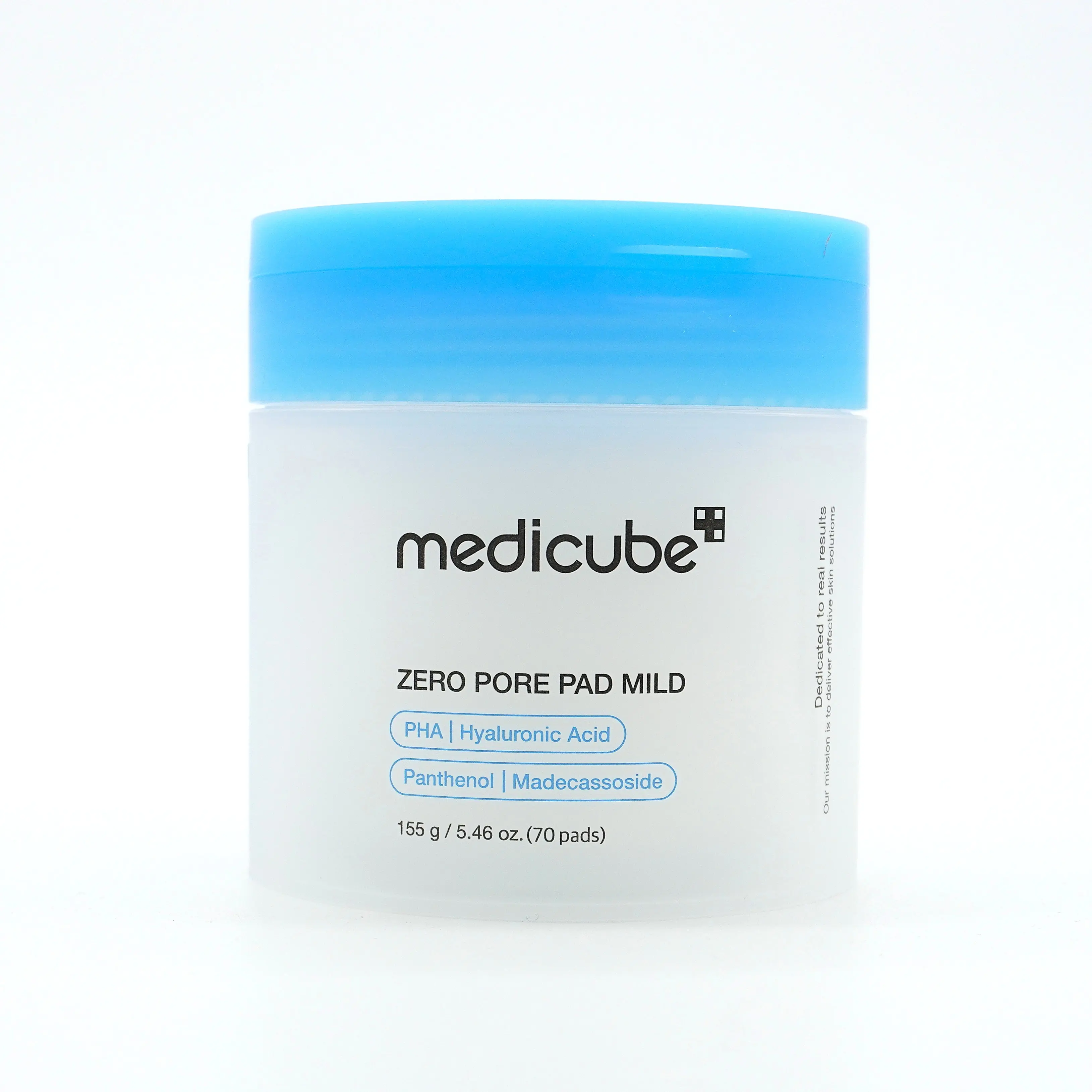 Medicube No Pore Mild Toner Pad, 70pcs 155g with Salicylic Acid & Hyaluronic Acid, Gentle Daily & Evening Cleanser for Flawless, Radiant & Smoother Skin