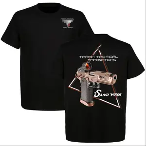 Taran Tactical Innovations Sand Viper T-Shirt – Premium Tactical Firearm Graphic Tee with Sand Viper Pistol Artwork, Perfect for Taran Tactical Fans, Competitive Shooters, Tactical & Streetwear Style Lovers