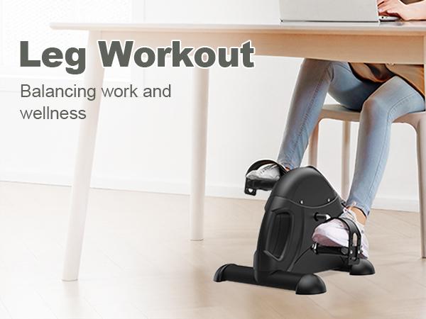 FEIERDUN Desk exercise bike, suitable for indoor workouts and physical therapy, wrist, arm, and leg rehabilitation trainer with electronic display screen #SpringStatements