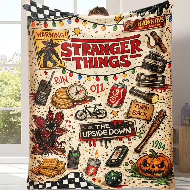 stranger things blankets - TikTok Shop