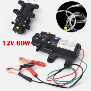Oil Transfer Pump Extractor Electric Fast Change Transmission Fluid Extractor 12V 60W with Clamps and Tubing