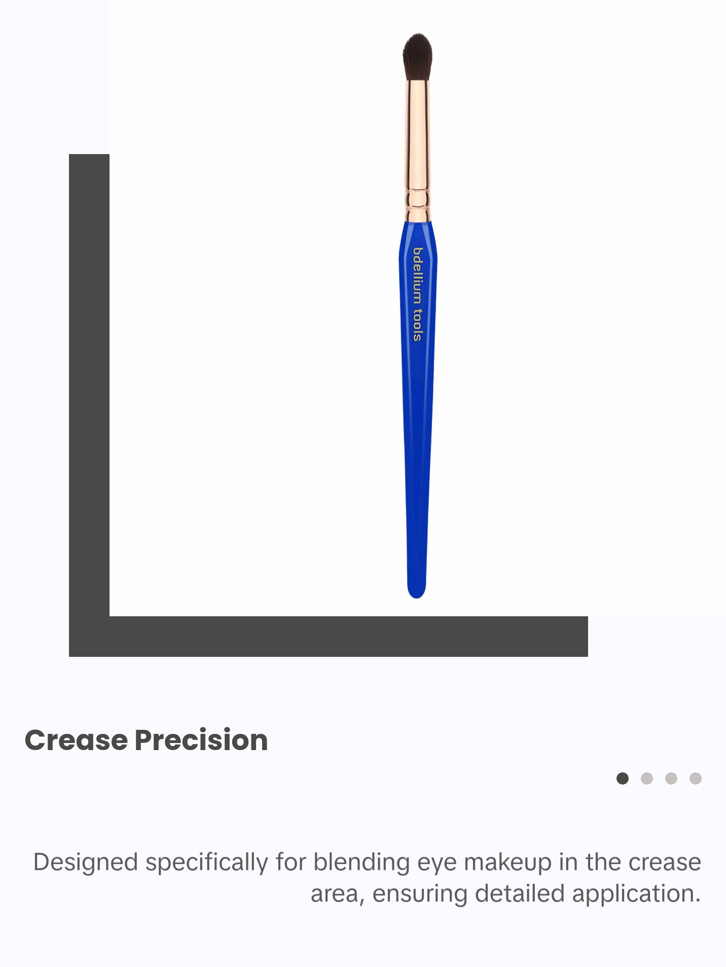 Bdellium Tools Golden Triangle 781 Crease Cosmetic Brush Eyeshadow Brush