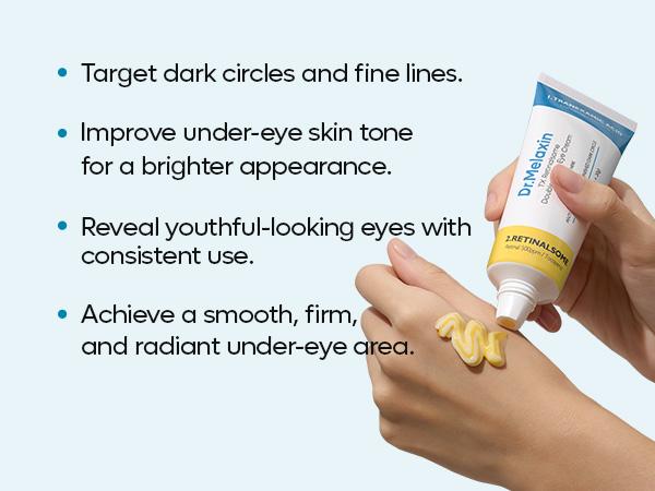 [Dr.Melaxin Official] TX Retinalsome Double Effect Eyecream | Anti-aging, Dark spot, Brightening | Korean Cosmetics | 1.4 fl oz (40ml)