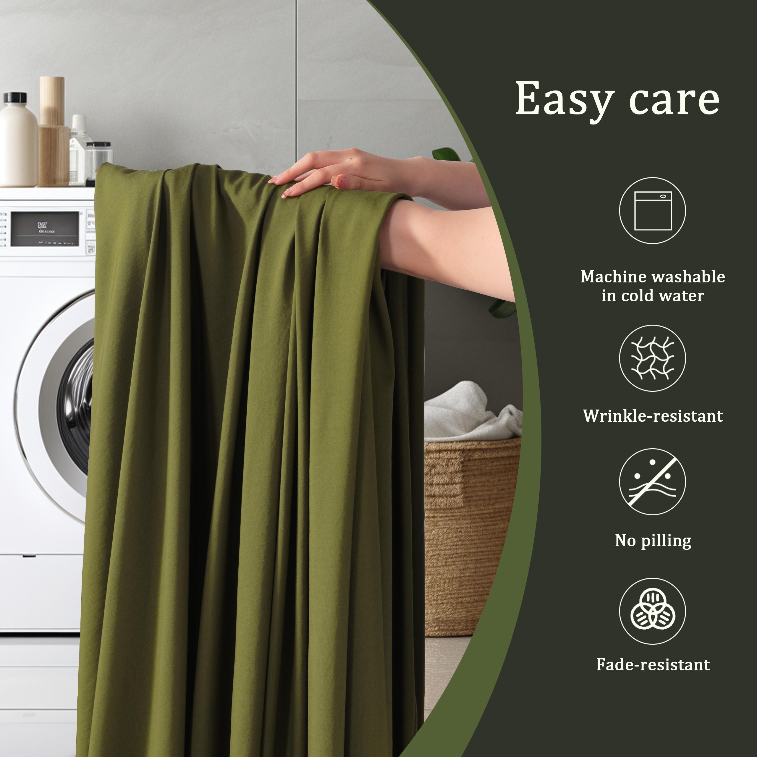 NTBAY Bamboo Sheets Set 3/4 Pcs - Soft Bedding Sets, Cooling Breathable Bedding Set | Hotel Luxury, Super Soft & Smooth, 15" Deep Pocket | Wrinkle/Fade Resistant, Skin Friendly, Bedroom Gift Idea