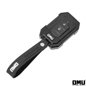 OMU Genesis Series Aluminum Key Case Key Fob for Jeep Wrangler JL & Gladiator JT - High-Quality Materials & Exquisite Design