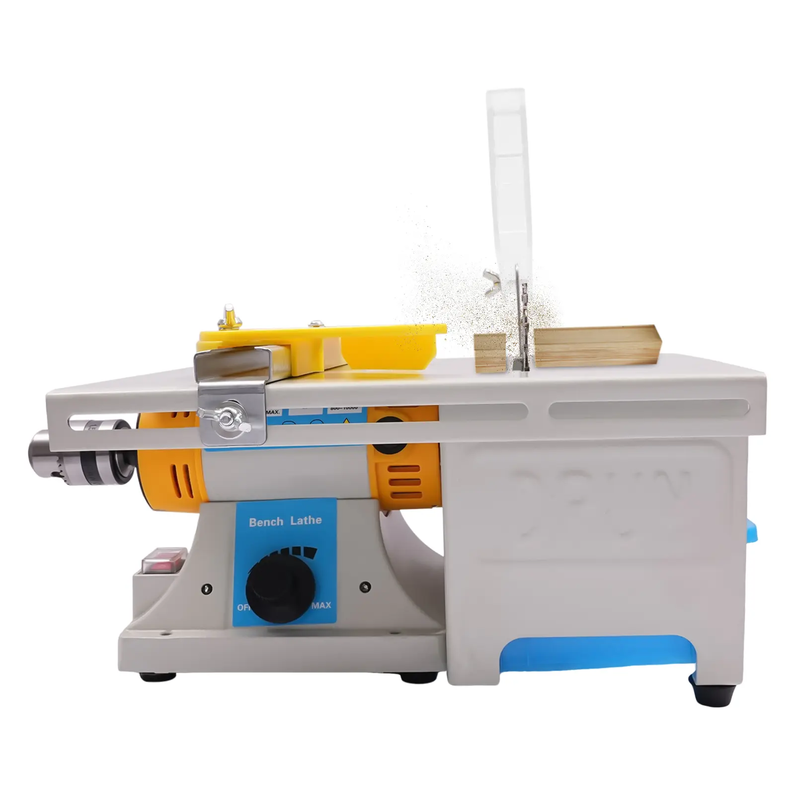 750W Multi-Purpose Table Saw Tool Kit with Flexible Shaft, Variable Speed (1000-10000 RPM), Handle & Cutting Machine for Jade, Wood, Amber Craft DIY Projects