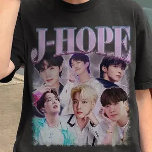 Limited J-Hope 90s Bootleg T-Shirt, J-Hope Vintage Sweatshirt, J-Hope Kpop Vintage Shirt, J-Hope Kpop Jung Ho-seok Gifts For Him Or Her 4