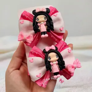 Hair Bows (Pair) - Fashion Hair Clips for girls