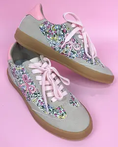 The Piper Floral Print Sneaker