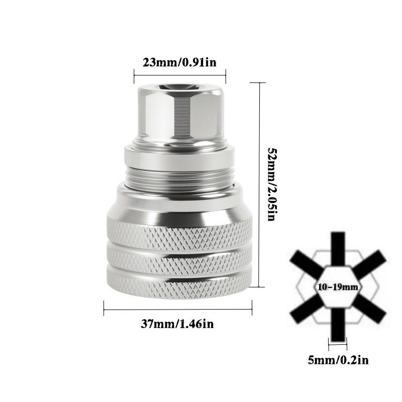 Multi-Function Universal Socket Wrench Tool - Universal Maintenance Tool, Adjustable Universal Socket Wrench, Universal Socket Tool for 3/8" Drive Ratchet Torque Wrench & Power Drill (1pc)