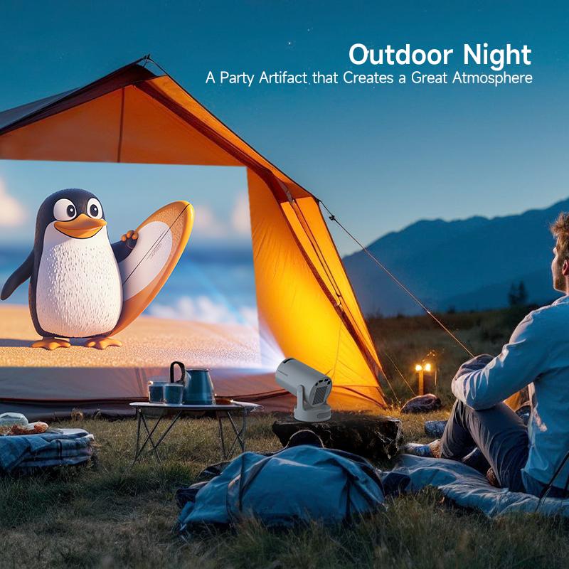 [US warehouse] Magcubic HY300Pro+ Smart Projector Android 14 290ANSI 8K Decode 0.8:1 Short Throw Ratio Dual WIFI6 BT5.4 Native 1280*720P Built-in Speaker & Appstore Allwinner H726 Home Cinema Portable Mini Projector