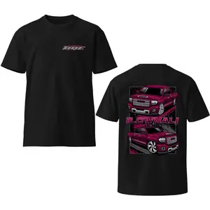 1LOWNALI 2014 GMC Sierra T-Shirt, Graphic Truck Tee for Men, Streetwear Car Merch Shirt, Classic Menswear Top, Pickup Truck Style