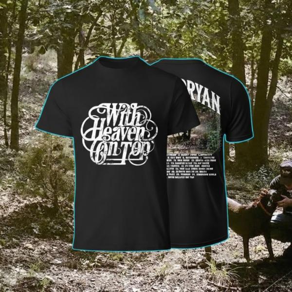 ZB Shirt, Vintage New Album 2 Sided With Heaven On Top Concert Music Tee, Unisex Gift for Fans, High-Quality Unisex Tee, Machine Washable, 2026 Concert, Country music