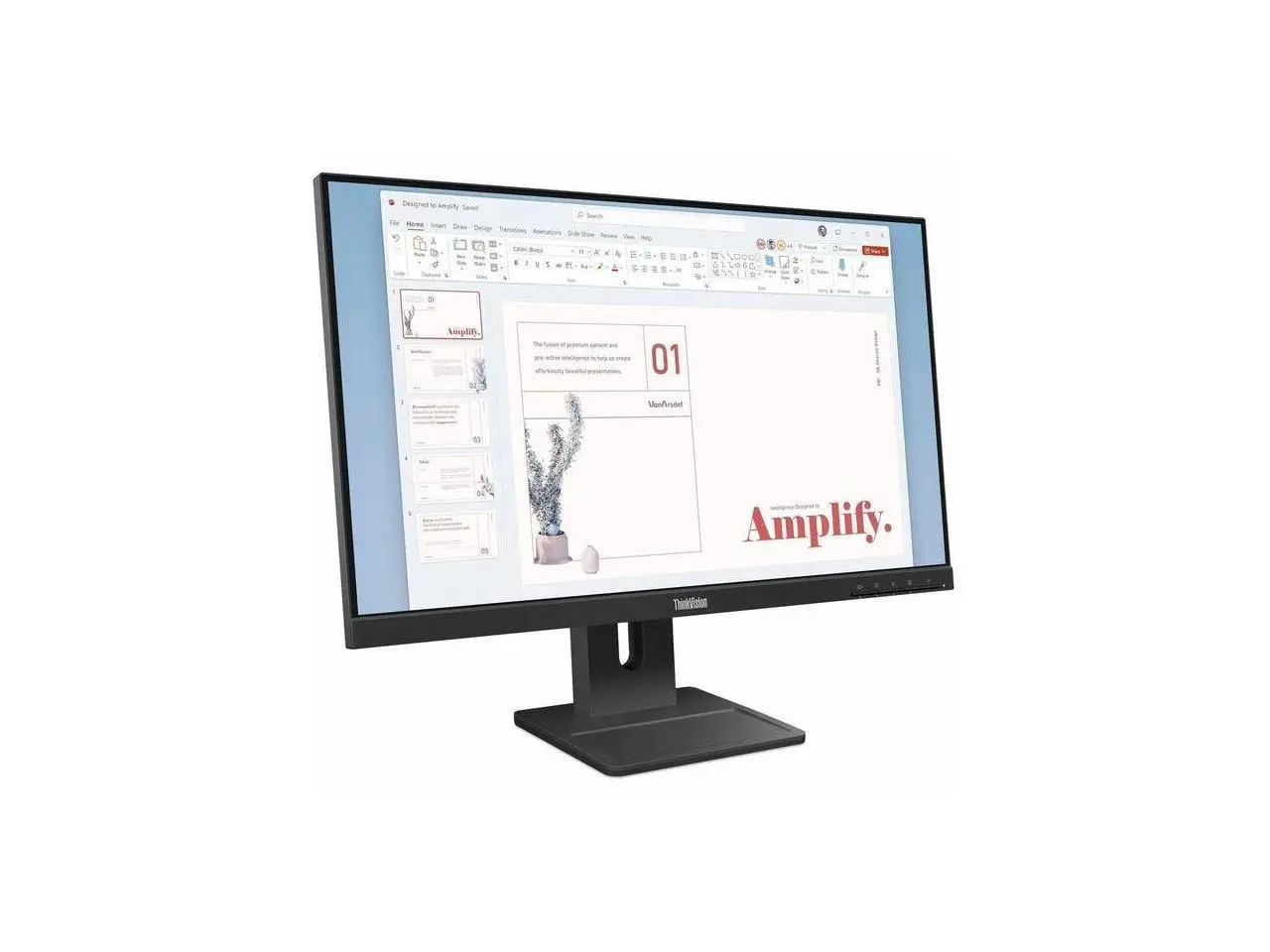 Lenovo ThinkVision E24-40 24" Class Full HD LED Monitor - 16:9 - IPS - WLED Backlight - 1920 x 1080 - 16.7 Million Colors - 250 Nit - 4 ms - 100 Hz - HDMI - VGA - DisplayPort - VESA Mount 64BAMAR1UZ