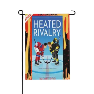 Heated Rivalry Garden Flag 12x18 Inch Double Sided Decoration for Outside Yard