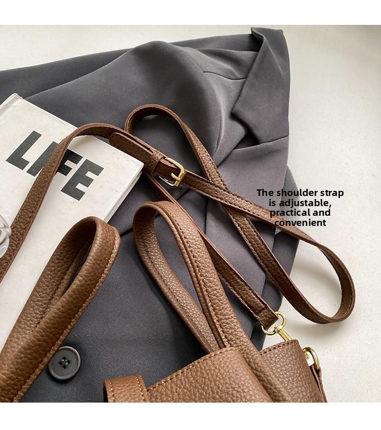 2026 Women's Elegant Solid Color Handbag, Fashion  Leather Shoulder Bag for Daily Used, Casual Trendy Versatile High-quality Commuting Bag, Girl Fashionable Bag,  Tote Satchel PU