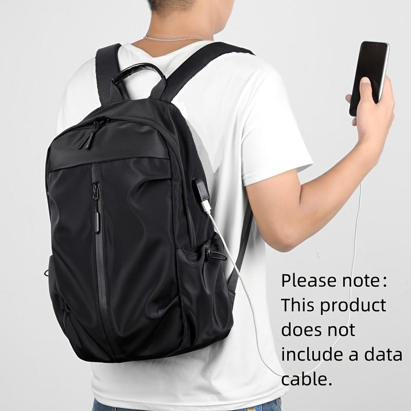 Lightweight Laptop Backpack for Men & Women, Carbon Black - Tablet Pocket, & - Business Travel,, Commuter Backpack, Adjustable Padded Straps, Durable & - Compatible with 15.6-inch Devices