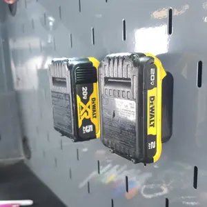 Double Battery Mount For Dewalt 20v Fits US General Series 3 / ICON Hutch and Locker
