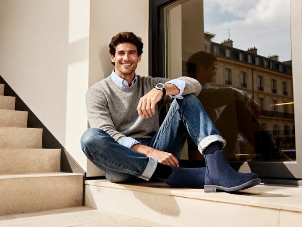 Bruno Marc Men's Timeless Suede Leather Chelsea Boots Comfortable Classic Ankle Boots for Walking Stylish Casual Dress Footwear for Men winter boots boots for fall black boots SpringStatements