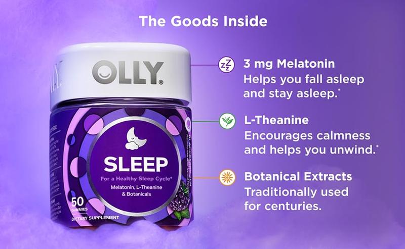 Sleep Blackberry Zen - Melatonin Gummy Supplement for Better Sleep - Healthcare