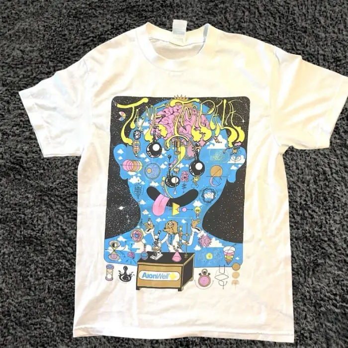 Tame impala t-shirt, Short Sleeve Crew Neck T-Shirt, Pull On, Casual, Unisex Cotton T-Shirt, Menswear, Womenswear