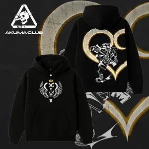 Sora Kingdom Hearts Inspired Keyblade Heartless Emblem Graphic Tee, Kingdom Hearts Sora Streetwear Shirt, Anime Game Crossover Vintage Style T-Shirt, Keyblade Wielder Aesthetic Unisex Tee