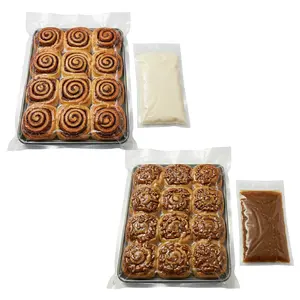 Precooked Cinnamon Rolls | Frosted and Pecan | 24 Rolls | Stacy Lynn's Baking Company | Shipping Included