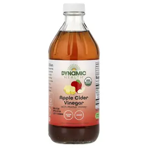 Dynamic Health Apple Cider Vinegar with Mother Honey, 16 fl oz (473 ml) Dynamic Health Apple Cider Vinegar with Mother Honey, 16 fl oz (473 ml)