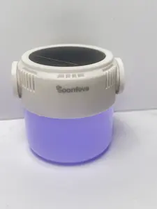 Soonfeva Hanging LED Ball Light with Carabiner Hook Portable Ambient Lantern for Patio, Battery powered，Outdoor for Tent,  Camping & Holiday Decor