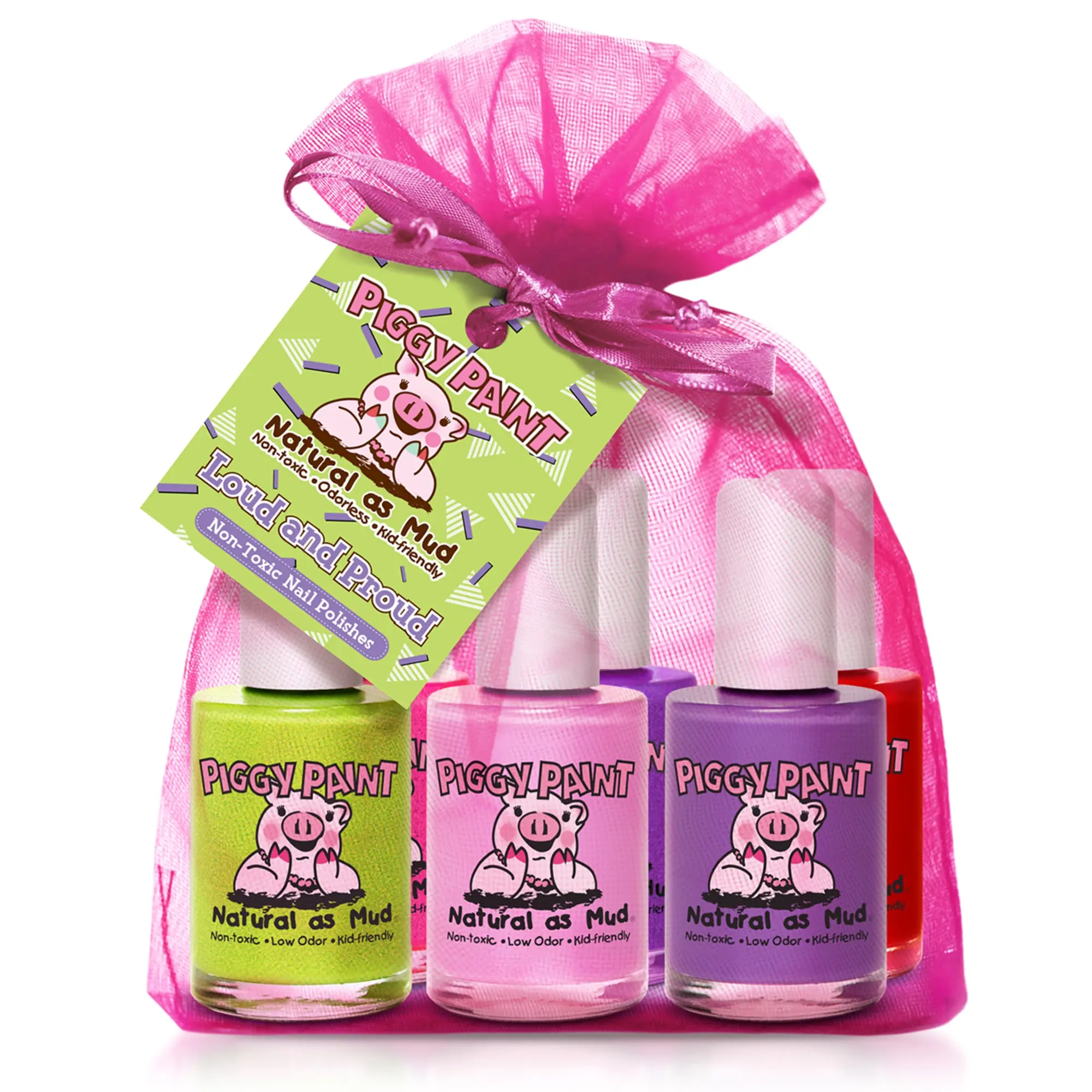 Loud and Proud Gift Set - Kids Non-toxic Nail Polish