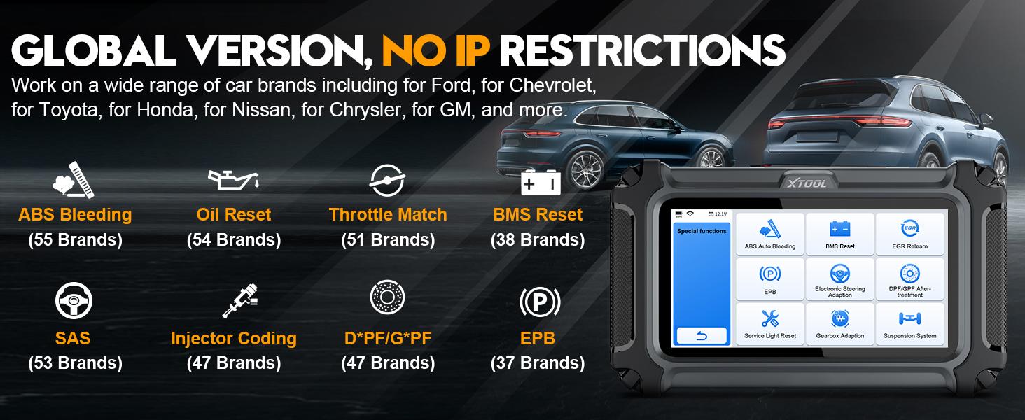 XTOOL D5S OBD2 Scanner Car Diagnostic Scan Tools for ABS/SRS/Engine/Transmission, 16 Reset Services, Free Lifetime Update, Code Reader for Cars & Trucks, Crank Sensor Relearn, FCA AutoAuth, CAN FD for Vehicle Springtok Automotive Alternator Tester