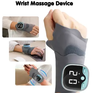 Smart Upgraded Hand Massager with Heat – 5 Massage Modes, 9 Adjustable Levels, Gentle Hand & Wrist Therapy for Arthritis and Carpal Tunnel, Daily Relaxation Gift for Men & Women, Parents & Loved Ones