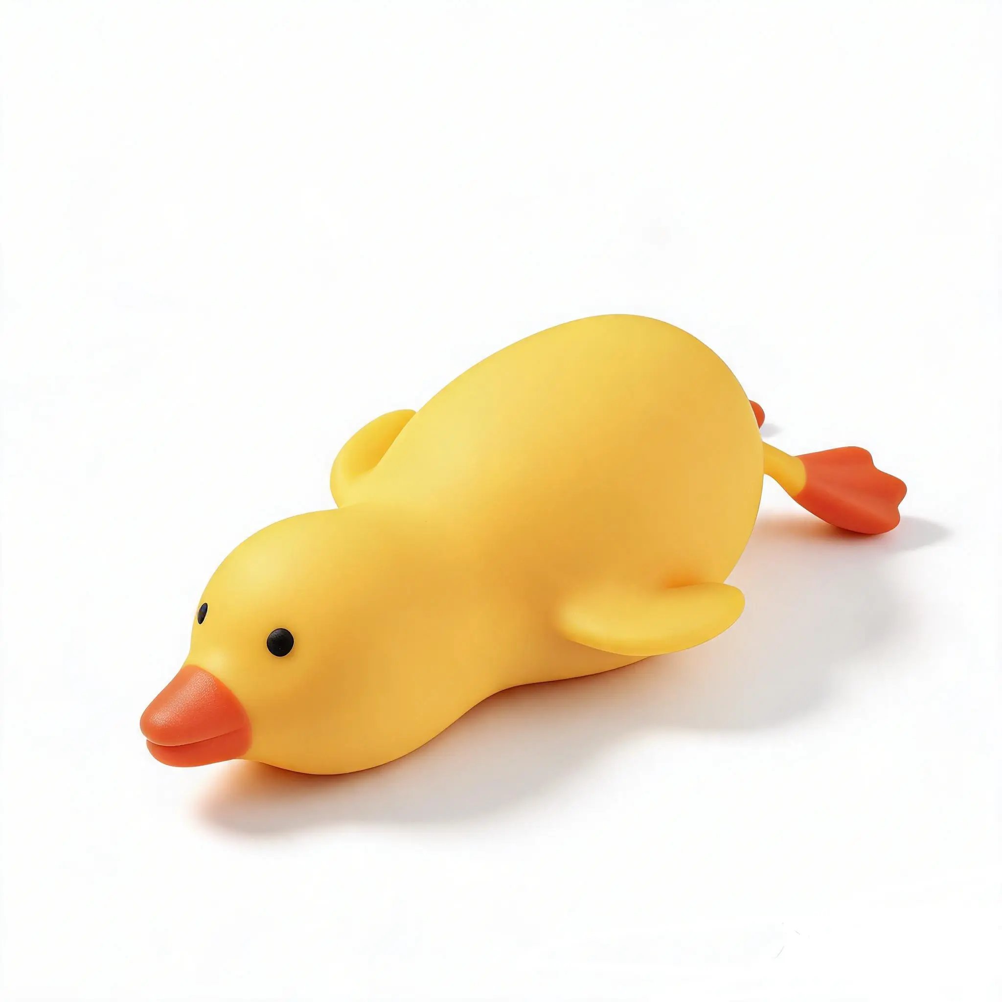 1 PC Giant Jumbo Duck Squishy Stress Ball, Super Stretchy Soft TPR Squeeze Duck, Cute Kawaii Unisex Decompression Sensory Fidget Toy, Sensory Fidget Squishies for Anxiety Relief, Party Favors & Gifts
