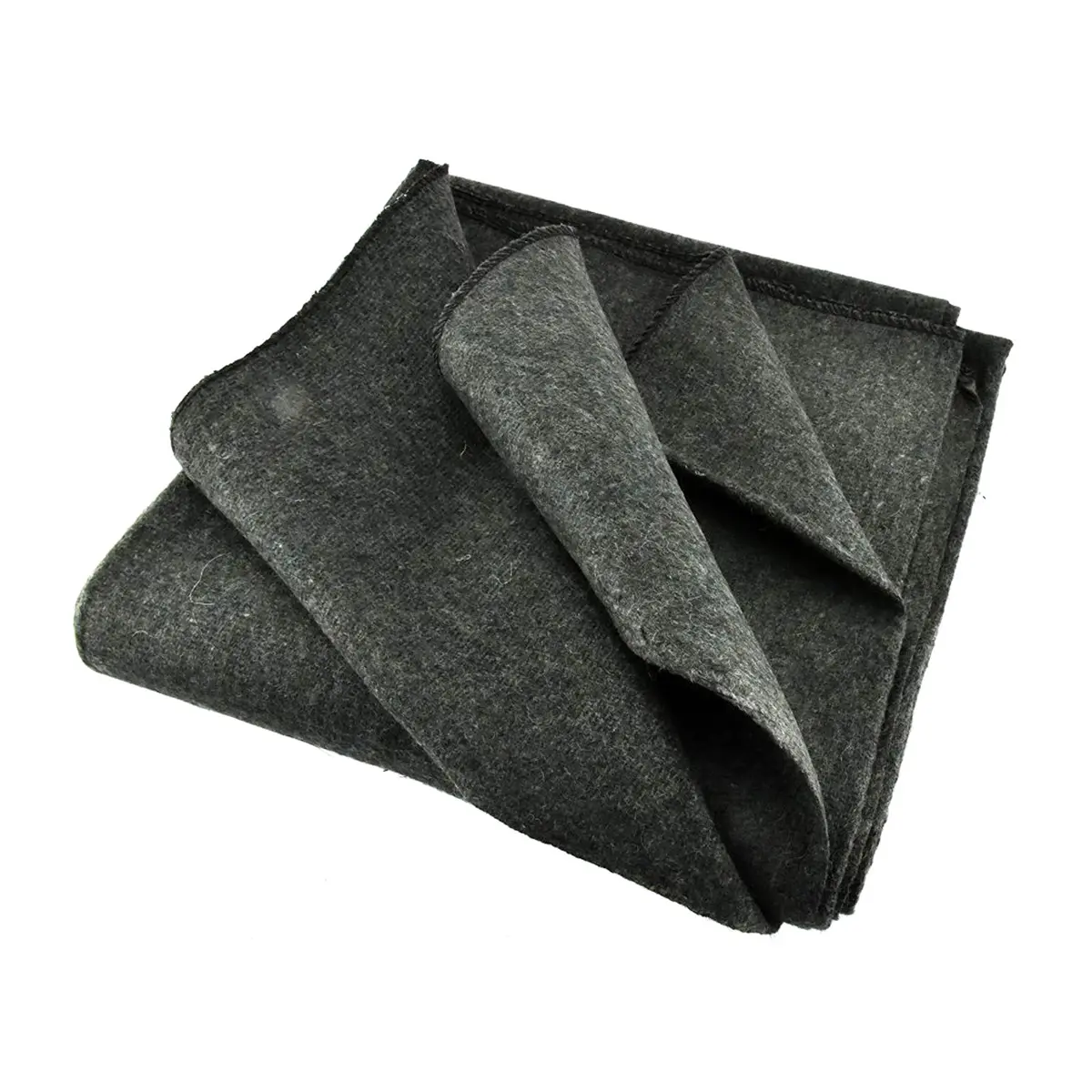 Disaster Relief Wool Blanket 60” x 80” - Gray - New