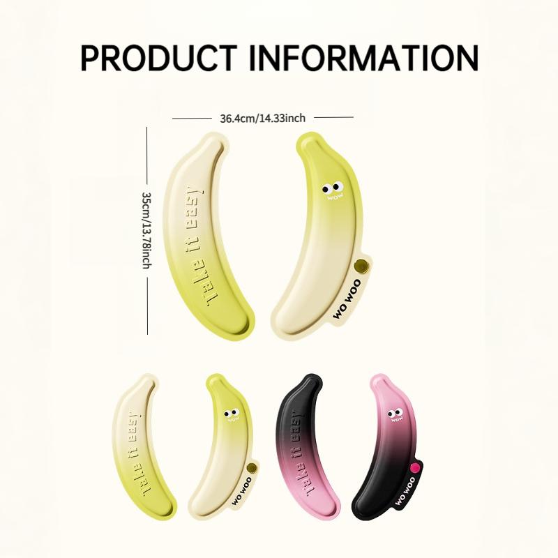 Banana-Shaped EVA Aromatherapy Toilet Seat Pad, Comfort & Fragrance in One-YY