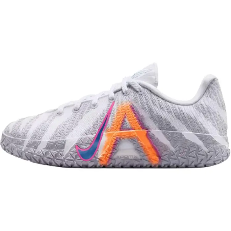 NIKE Ja 3 GS 'Light Show' Men's Basketball Sports Shoes, True Size Fit with Lightweight Translucent Mesh and Responsive Cushion for Court Play, Breathable Mesh, Durable Rubber