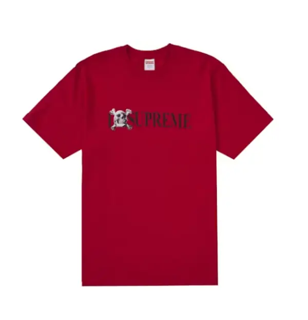 Supreme Skull Tee Red - L, XL, XXL