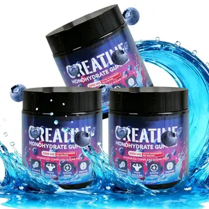 Blueberry Monohydrate Dietary Supplement Gummies 5000mg | Fitness Energy & Muscle Support