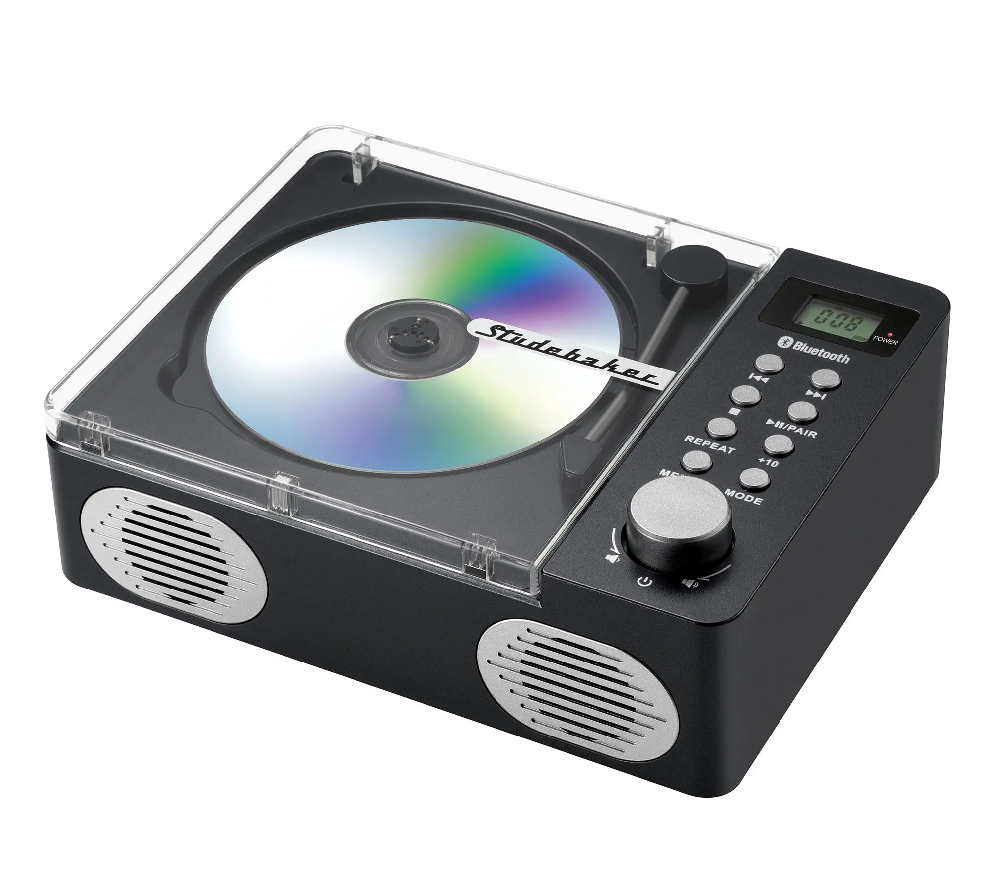 Studebaker Retro CD Player with Bluetooth and FM Radio